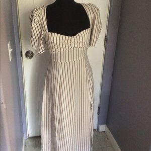 Danielle Bernstein NWT maxi striped dress